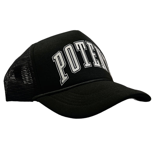 Potent Trucker Hat - Black / White