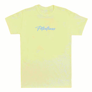 Mini Potentness T-Shirt - Cream / Sky Blue