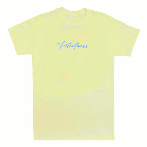 Mini Potentness T-Shirt - Cream / Sky Blue