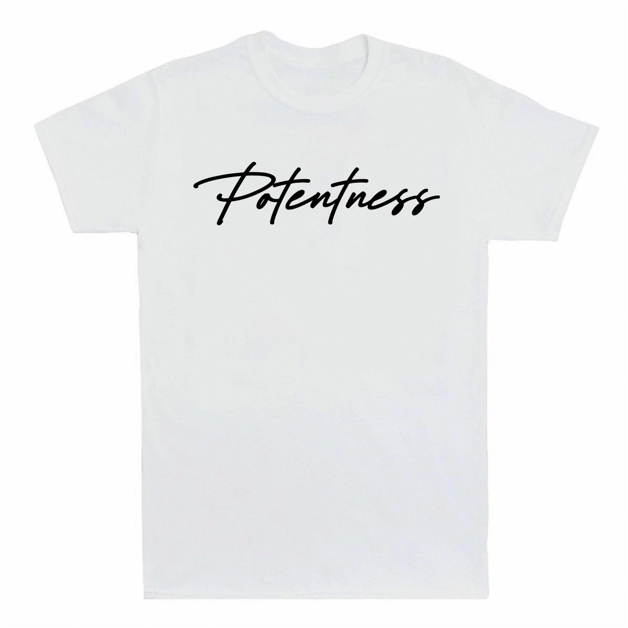 Potentness T-Shirt - White / Blk