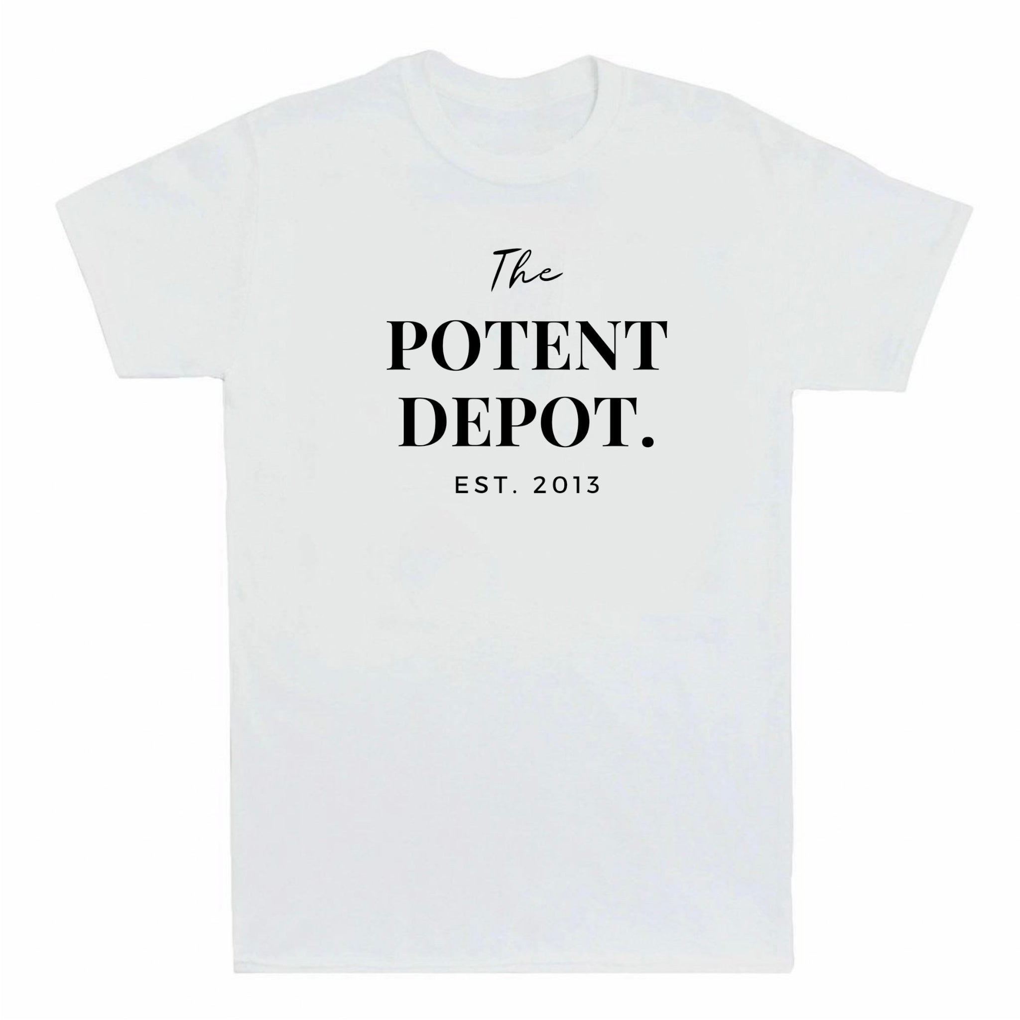 Established T-Shirt - White / Black