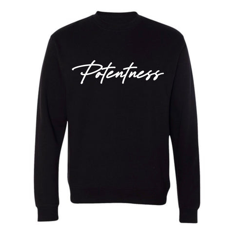 Potentness Sweater - Blk / White