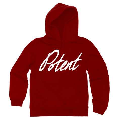 Autographed Potent Hoodie - Red / White